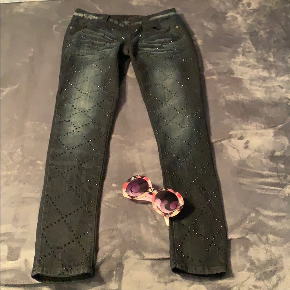 Black Diamond Denim Jeans